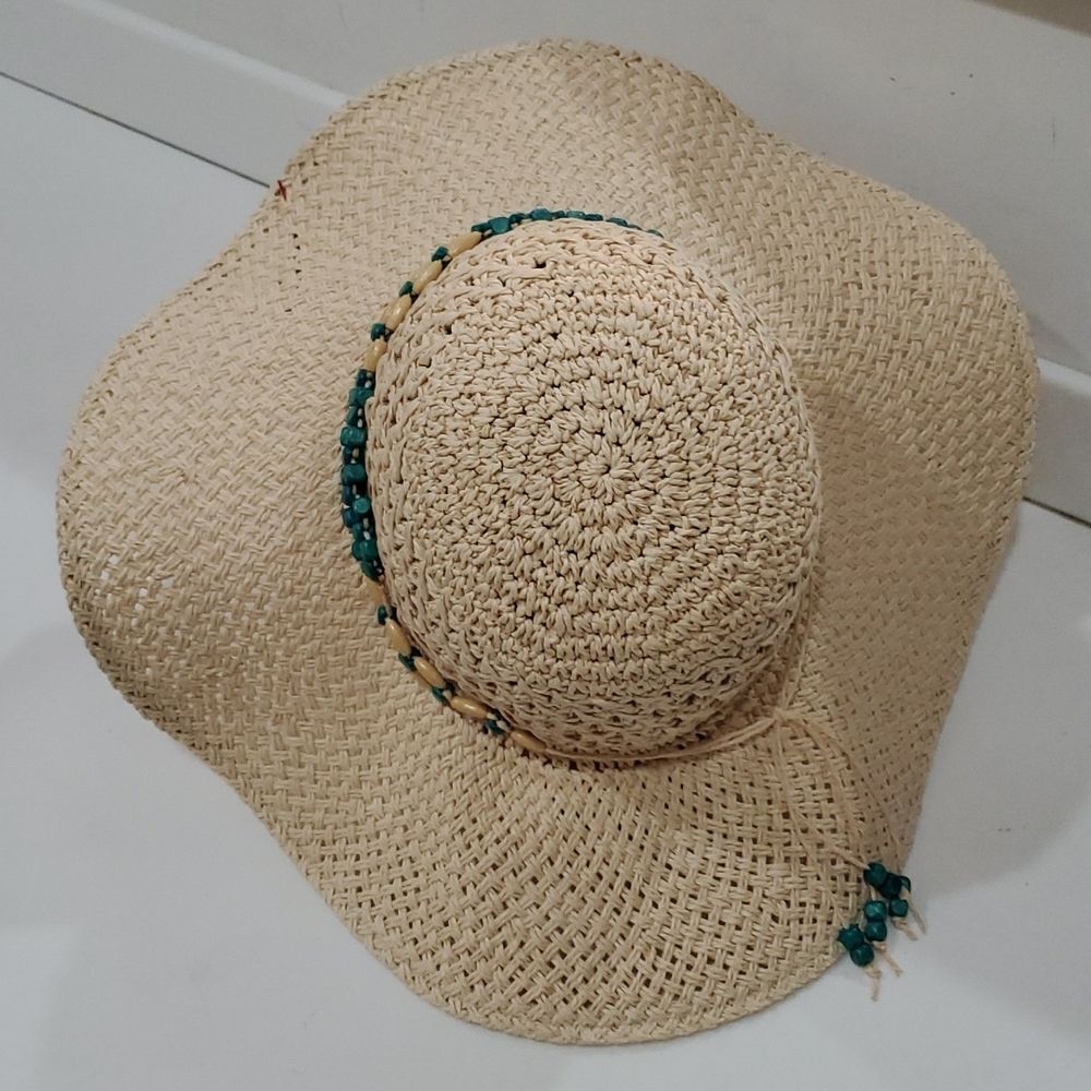 NWOT 100% Paper Boho Festival Sunhat